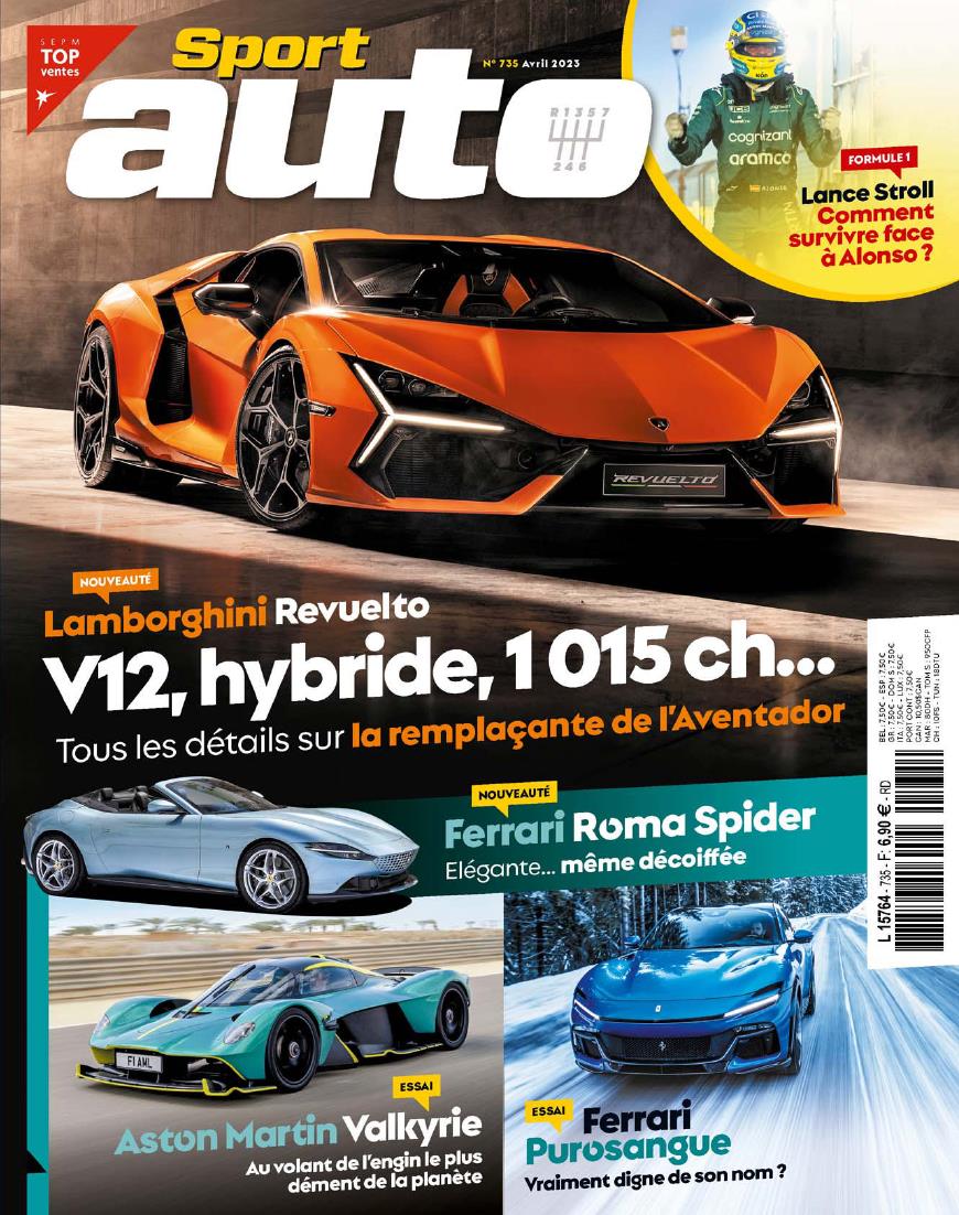 Журнал Sport Auto April 2023